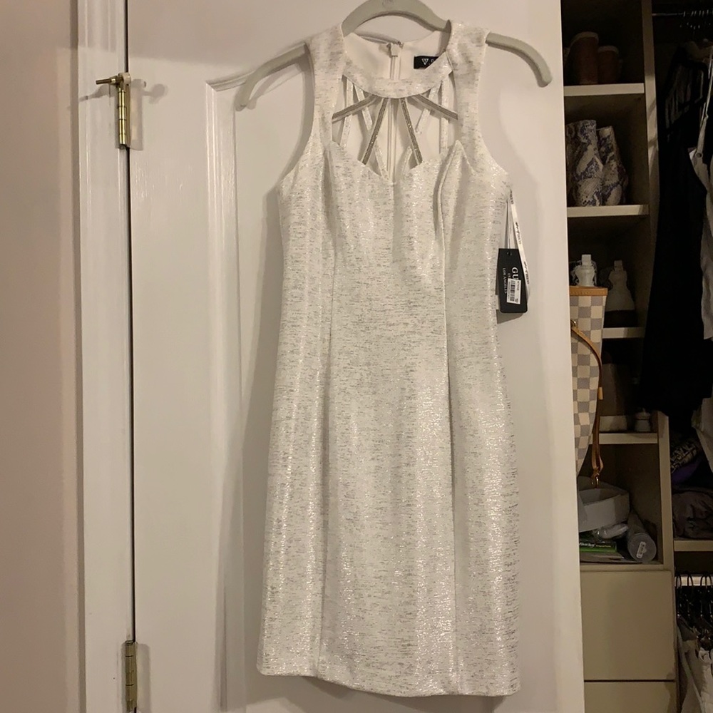 White size 0 Guess dress